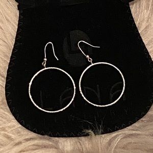 Lana Jewelry 14K White gold earrings